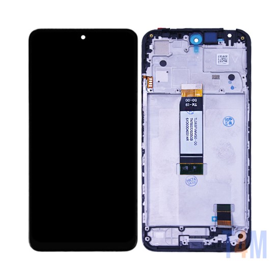 Touch+Display+Frame Xiaomi Redmi 12 4G/5G Service Pack Preto